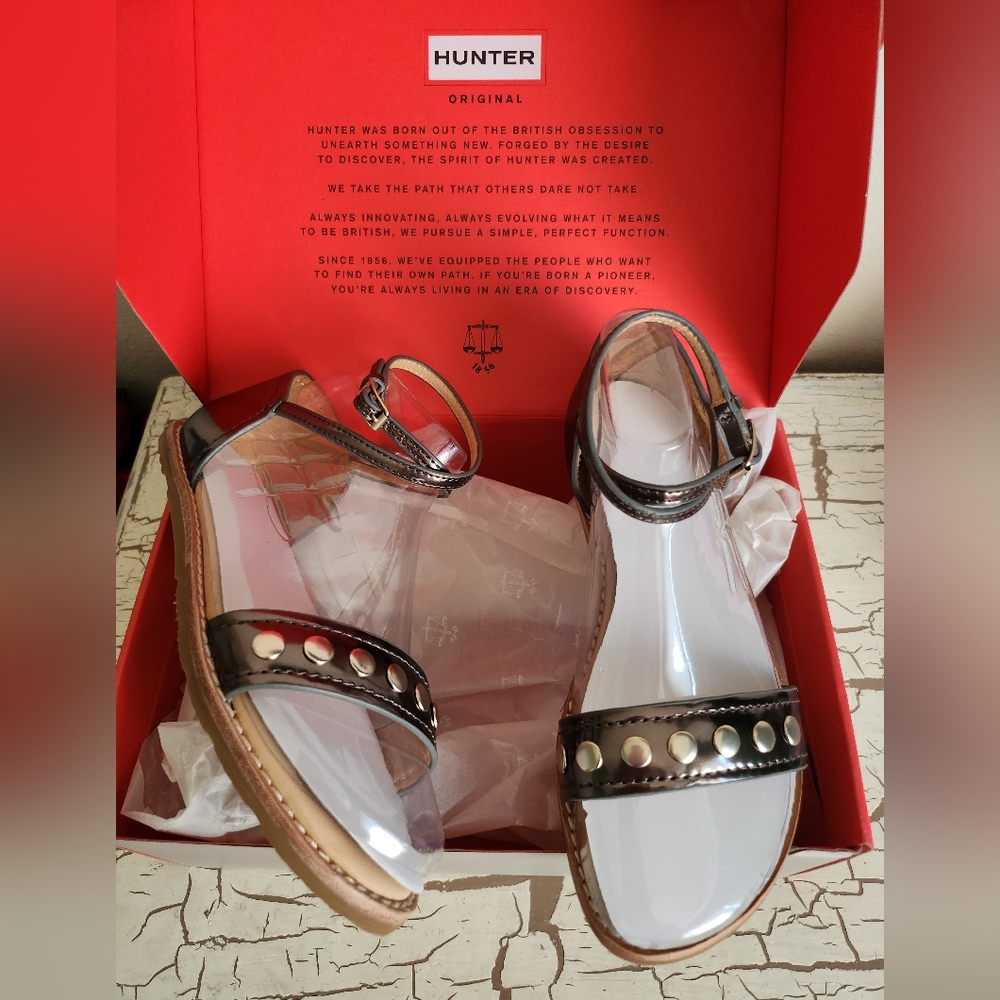 NEW Hunter 5 Sandals With Box - Picture 2 of 5